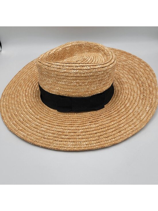 Brixton Women\'s Joanna StrawSun Hat Honey Size Small 4.5\